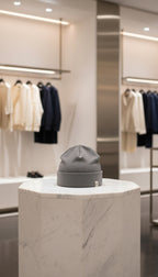 PEPPER UNISEX pilka medvilninė kepurė