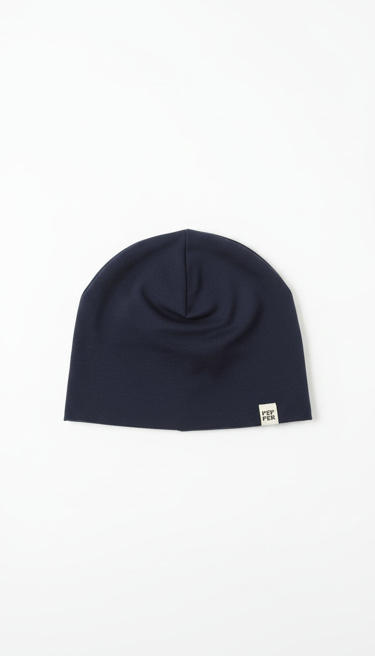 PEPPER UNISEX mėlyna medvilninė kepurė