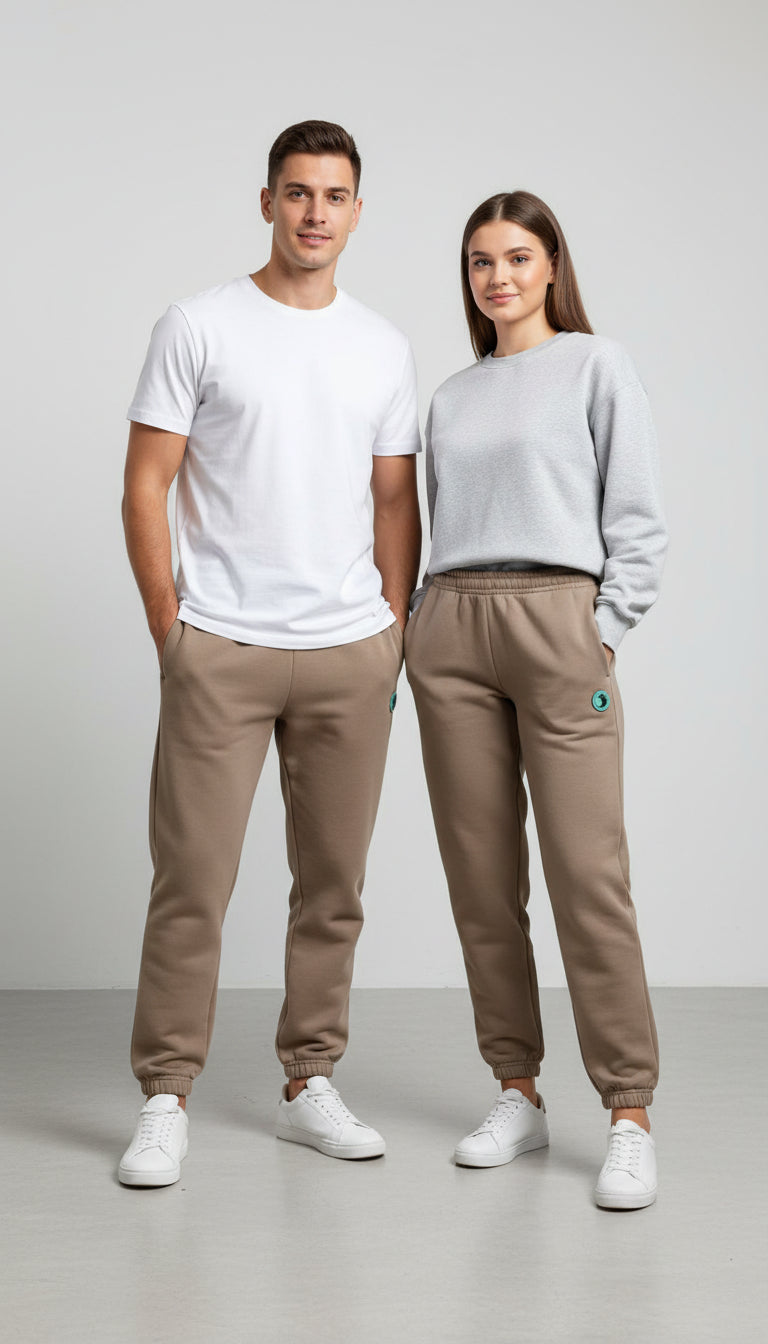 PEPPER UNISEX Dream Black pants with fluff