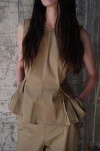 LUMINA beige blouse for women