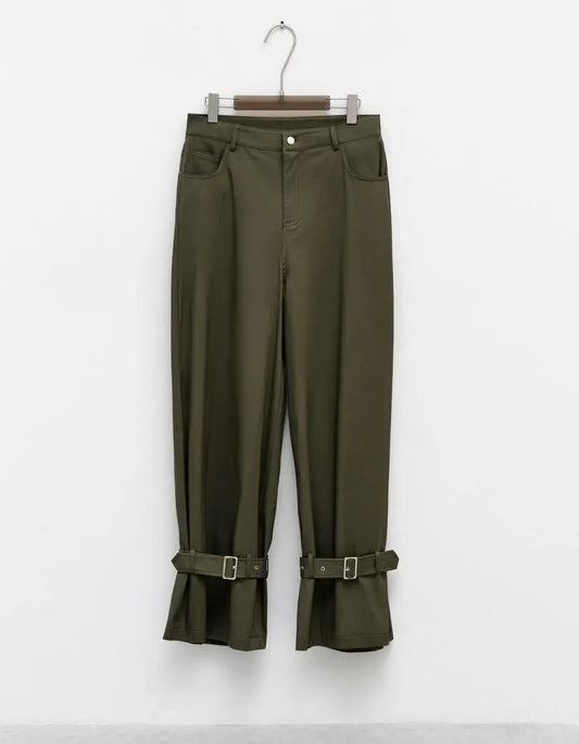 LUMINA green pants for women