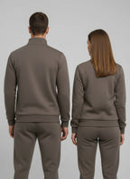 PEPPER UNISEX Comfort Slate sweater with zipper 