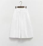 LUMINA white cropped pants for women