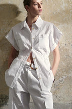 LUMINA white shirt for women