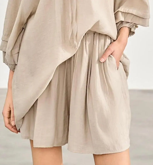 CHANCE OFF white shorts for women
