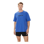 CALVIN KLEIN blue t-shirt for men