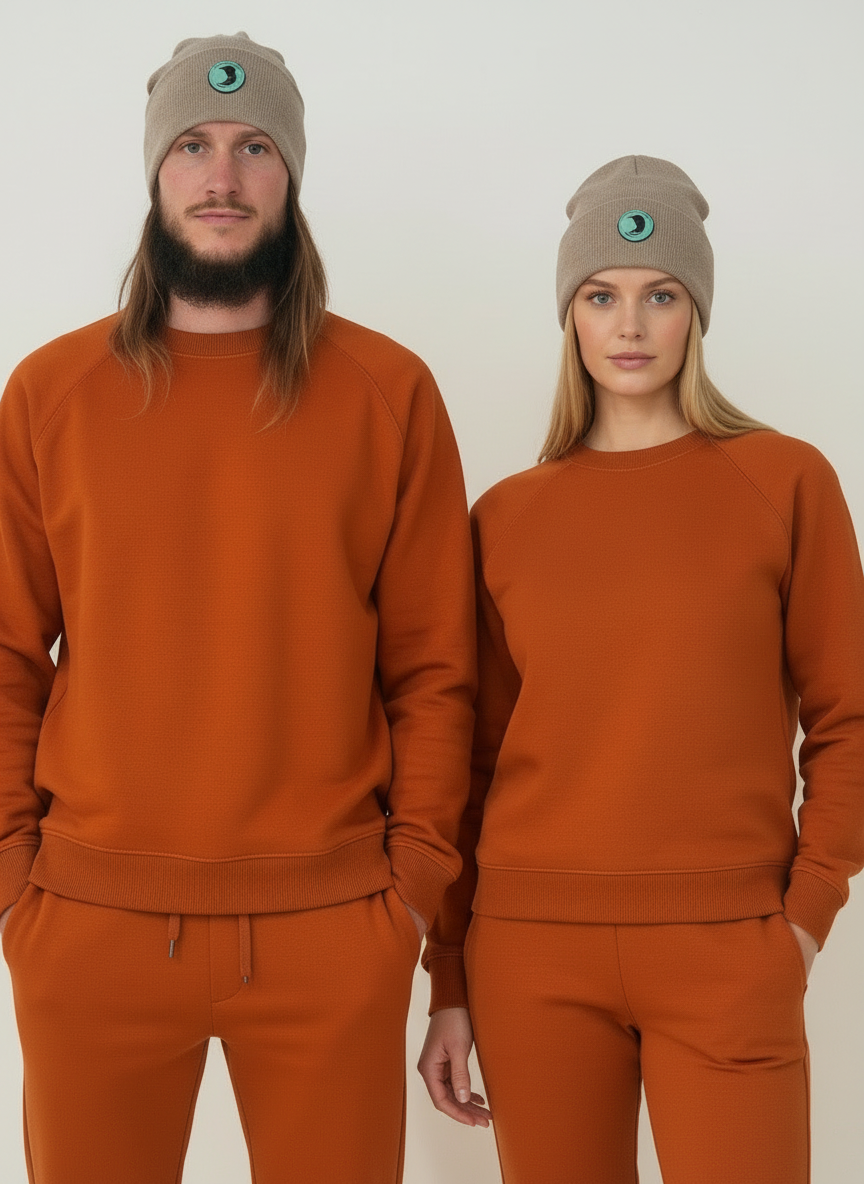 PEPPER UNISEX Fleece Dune special edition logo kepurė