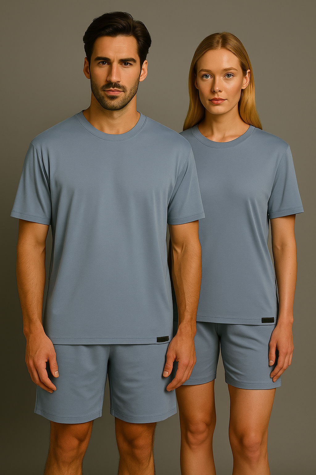 PEPPER sky blue polo shirt for men