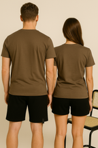 PEPPER UNISEX Daily Fit Camel T-shirt
