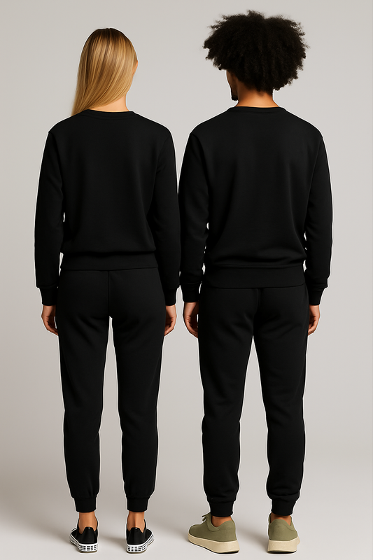 PEPPER UNISEX Dream Elastic Black laisvalaikio kostiumas