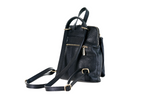 Pierre Cardin juoda odinė unisex kuprinė