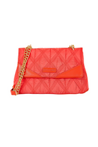 Pierre Cardin eco leather red handbag for women