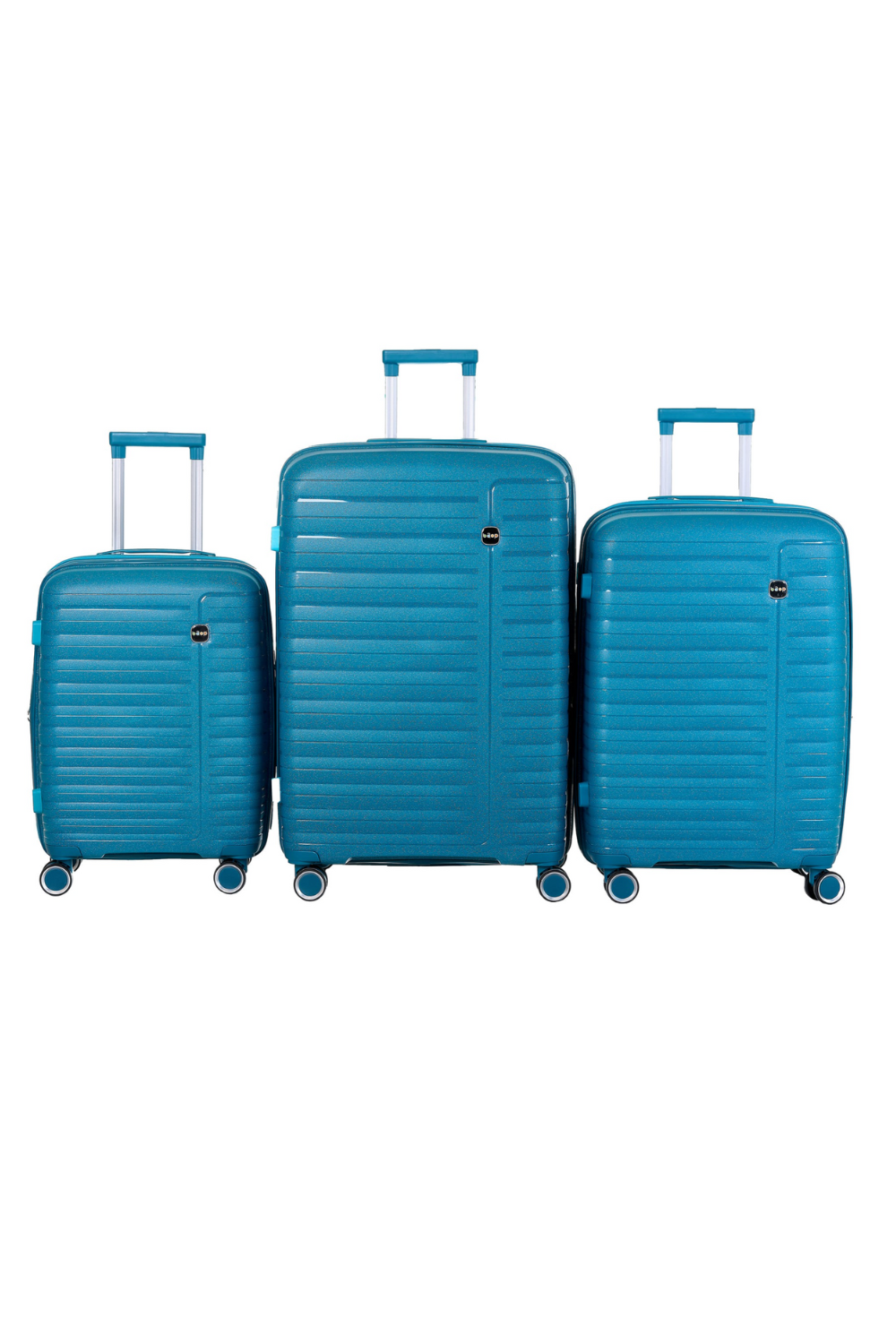 Pierre Cardin petrol suitcases