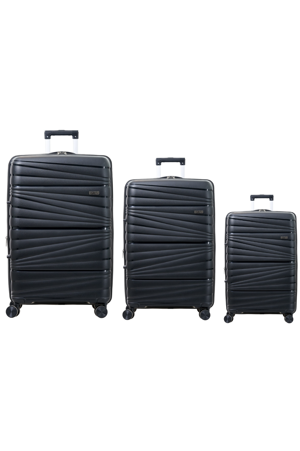 Pierre Cardin grey suitcases