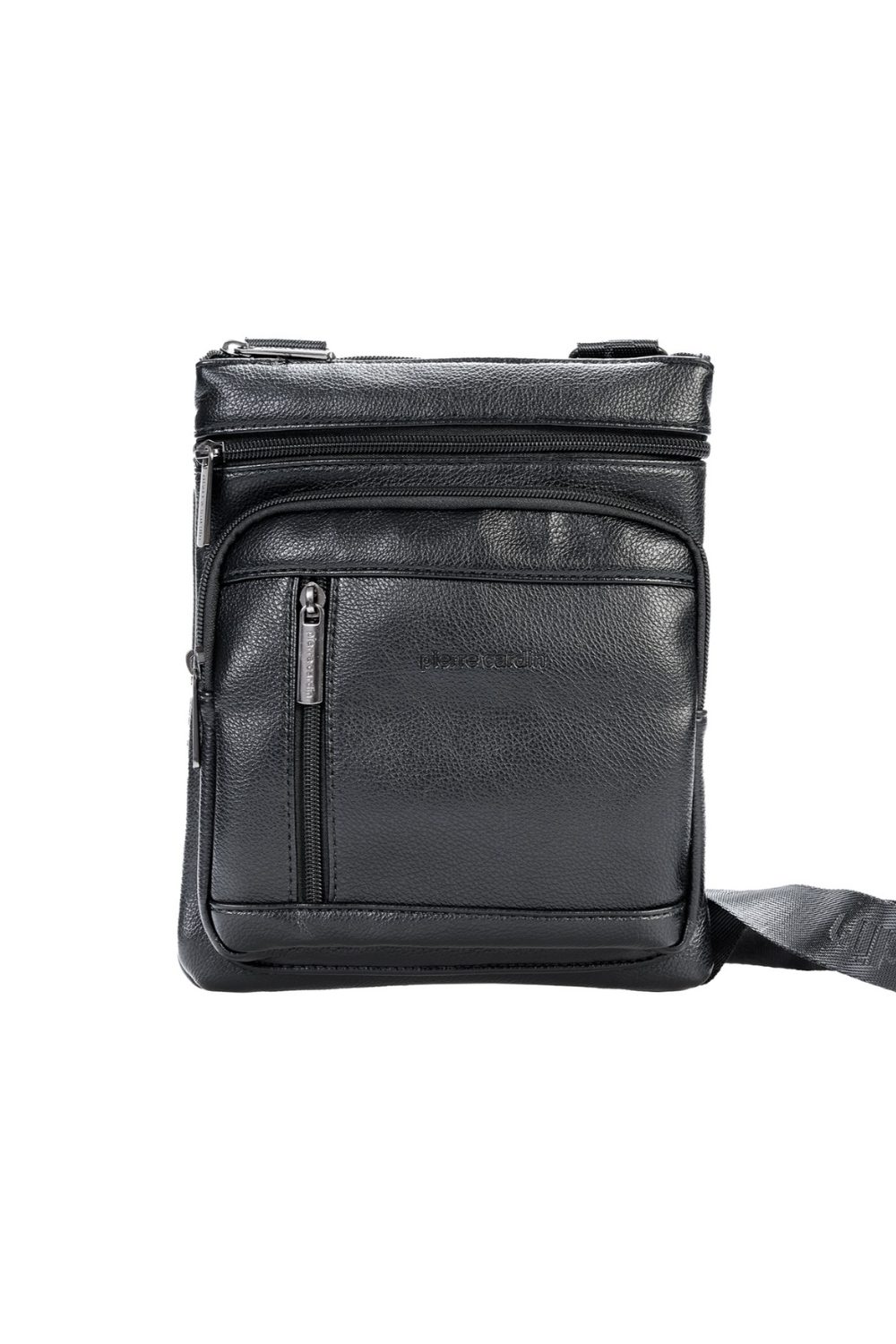 Pierre Cardin black eco leather handbag for men
