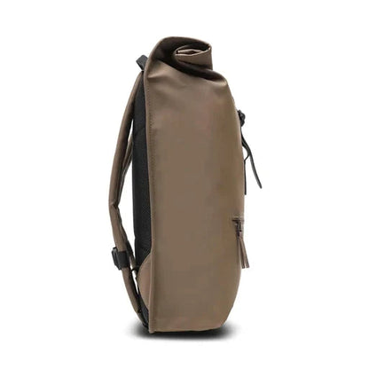 RAINS Rolltop Rucksack ruda kuprinė