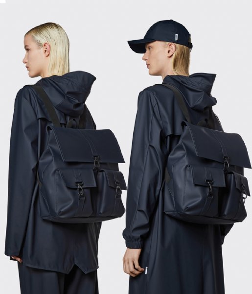 RAINS UNISEX MSN Cargo Bag mėlyna kuprinė