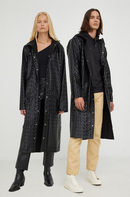 RAINS UNISEX Monogram lietpaltis