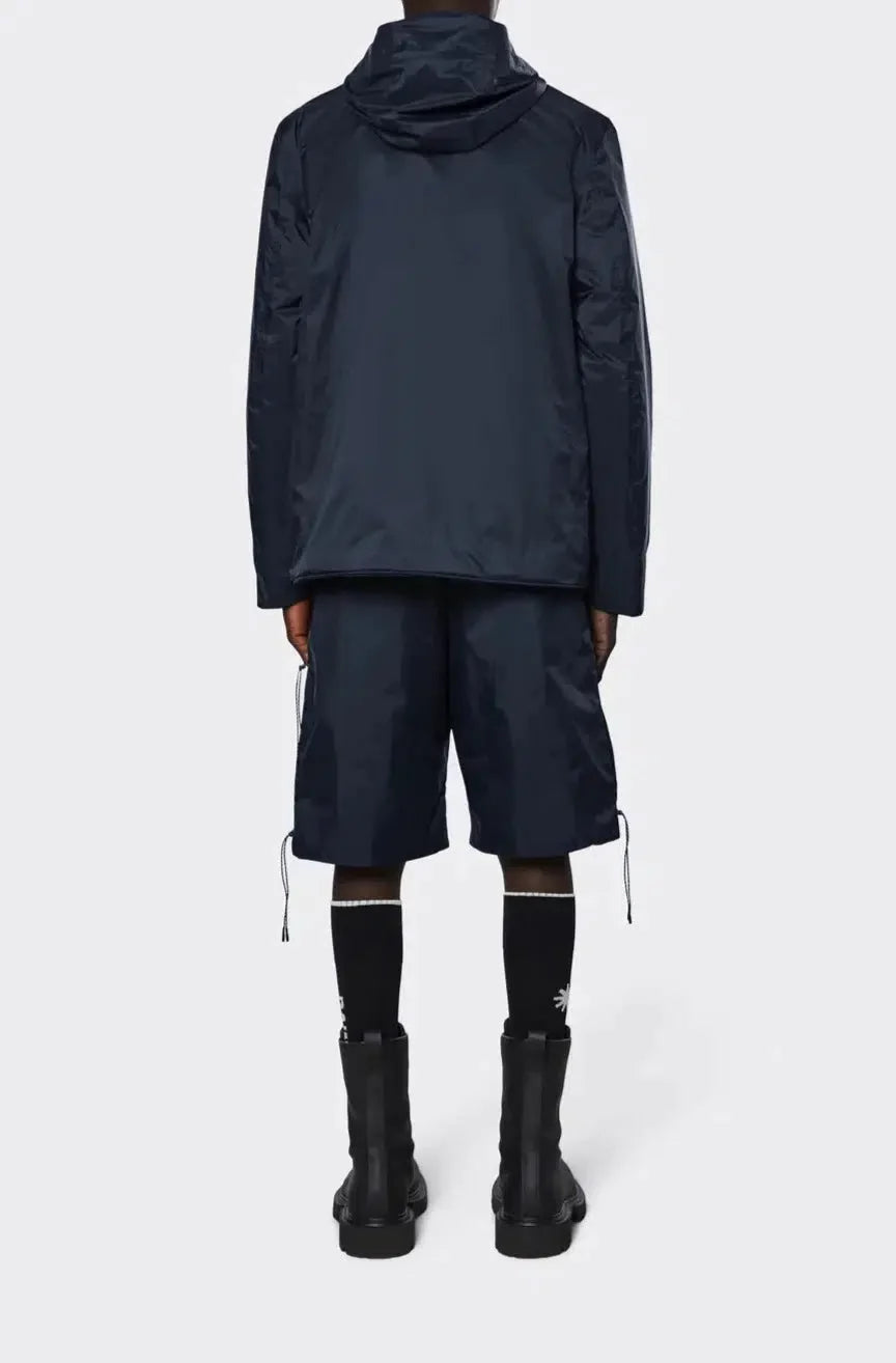 RAINS UNISEX PADDED NYLON mėlyna striukė