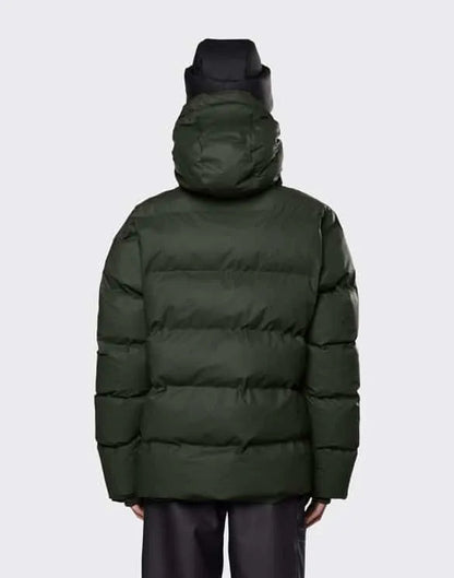 RAINS UNISEX PUFFER green striukė