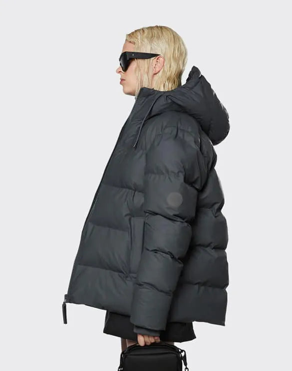 RAINS UNISEX PUFFER slate striukė