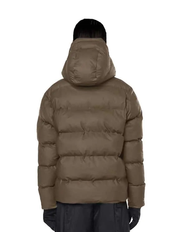 RAINS UNISEX PUFFER wood striukė