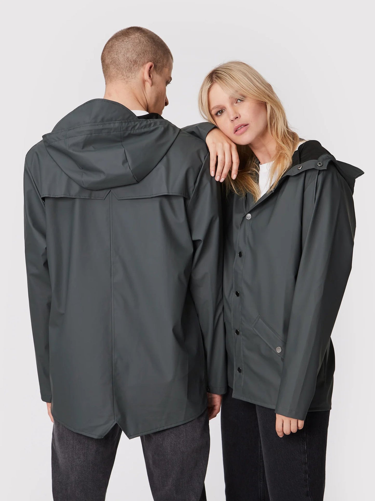 RAINS UNISEX Slate lietpaltis