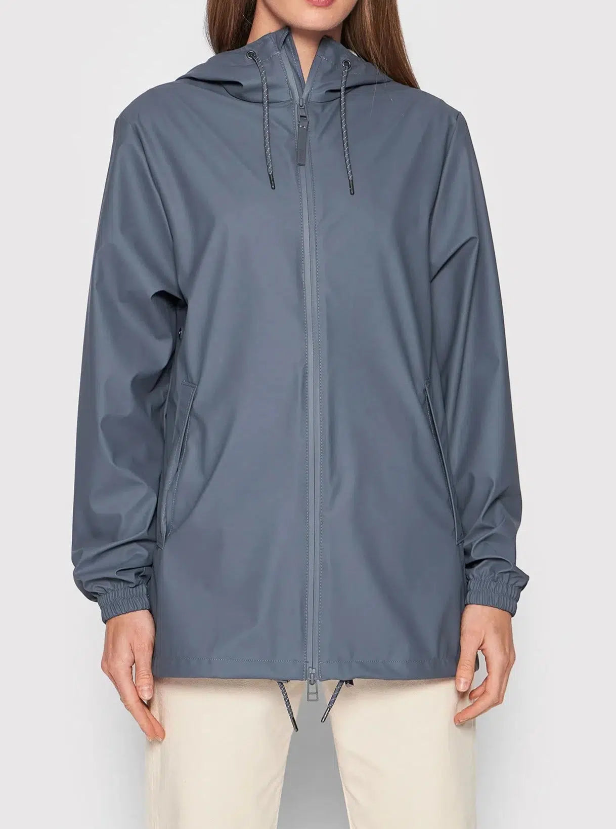 RAINS UNISEX Strom Breaker mėlynas lietpaltis