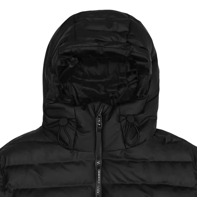 RAINS UNISEX Trekker Hooded juoda striukė