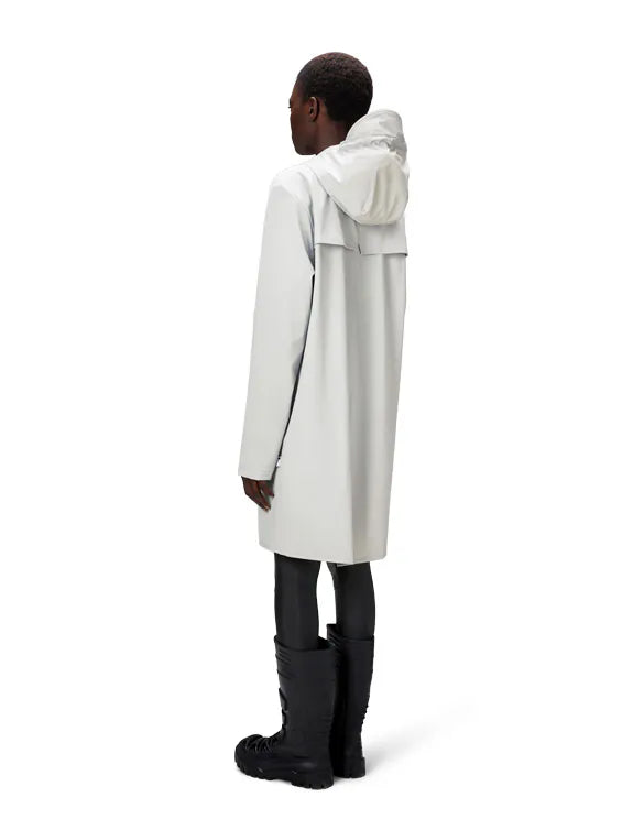 RAINS UNISEX pilkas lietpaltis