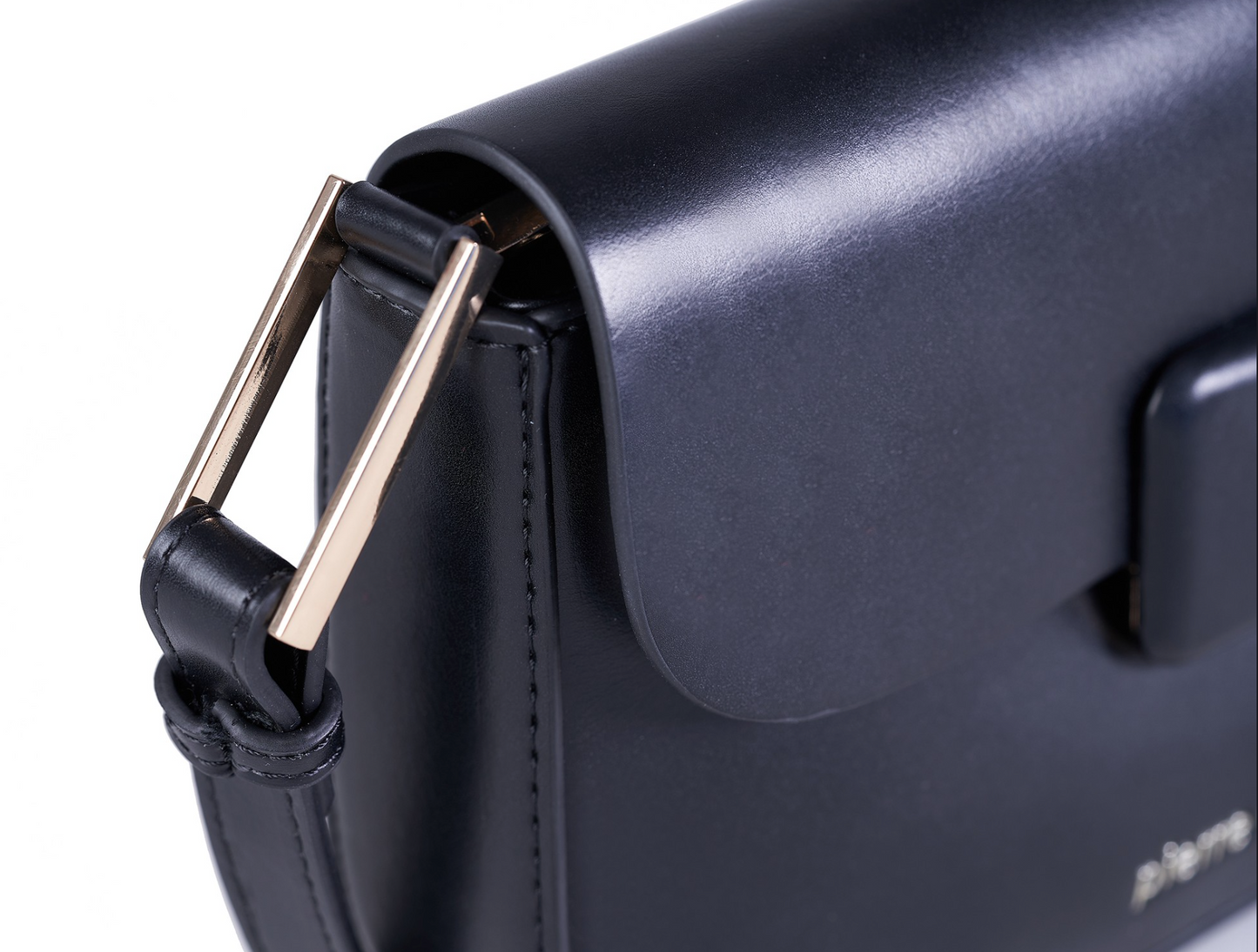 Cardin eco leather light blue handbag for women
