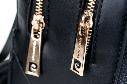 Pierre Cardin black backpack for women