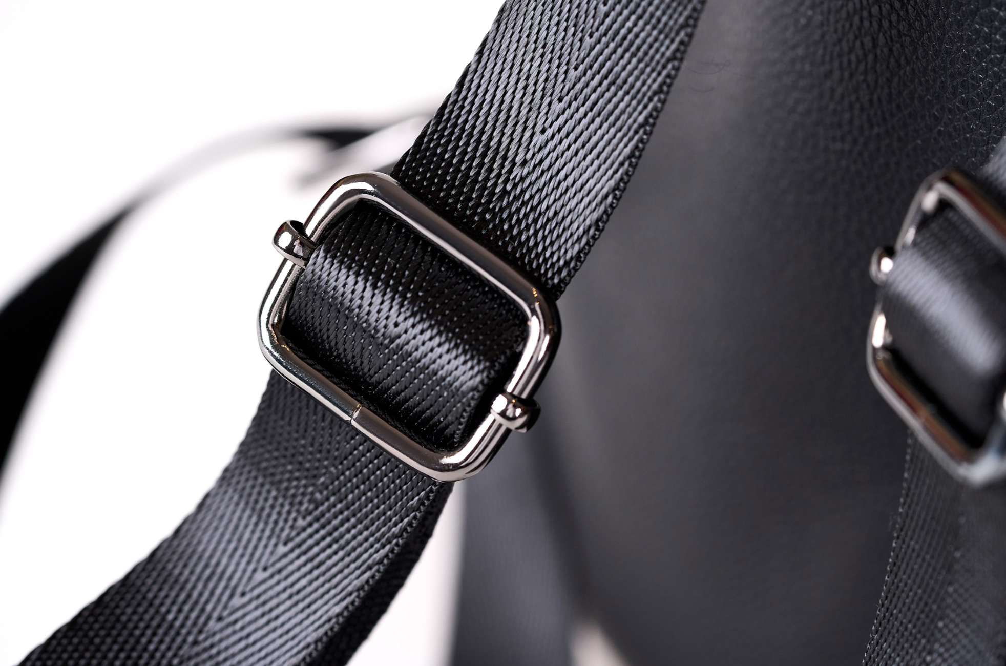 Pierre Cardin eco leather black backpack for women