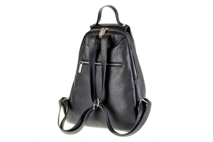 Pierre Cardin black leather backpack for women 1750