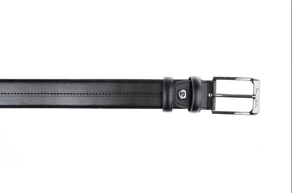 Pierre Cardin black genuine leather belt for men