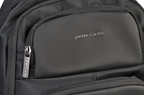 Pierre Cardin eco leather unisex travel backpack/suitcase