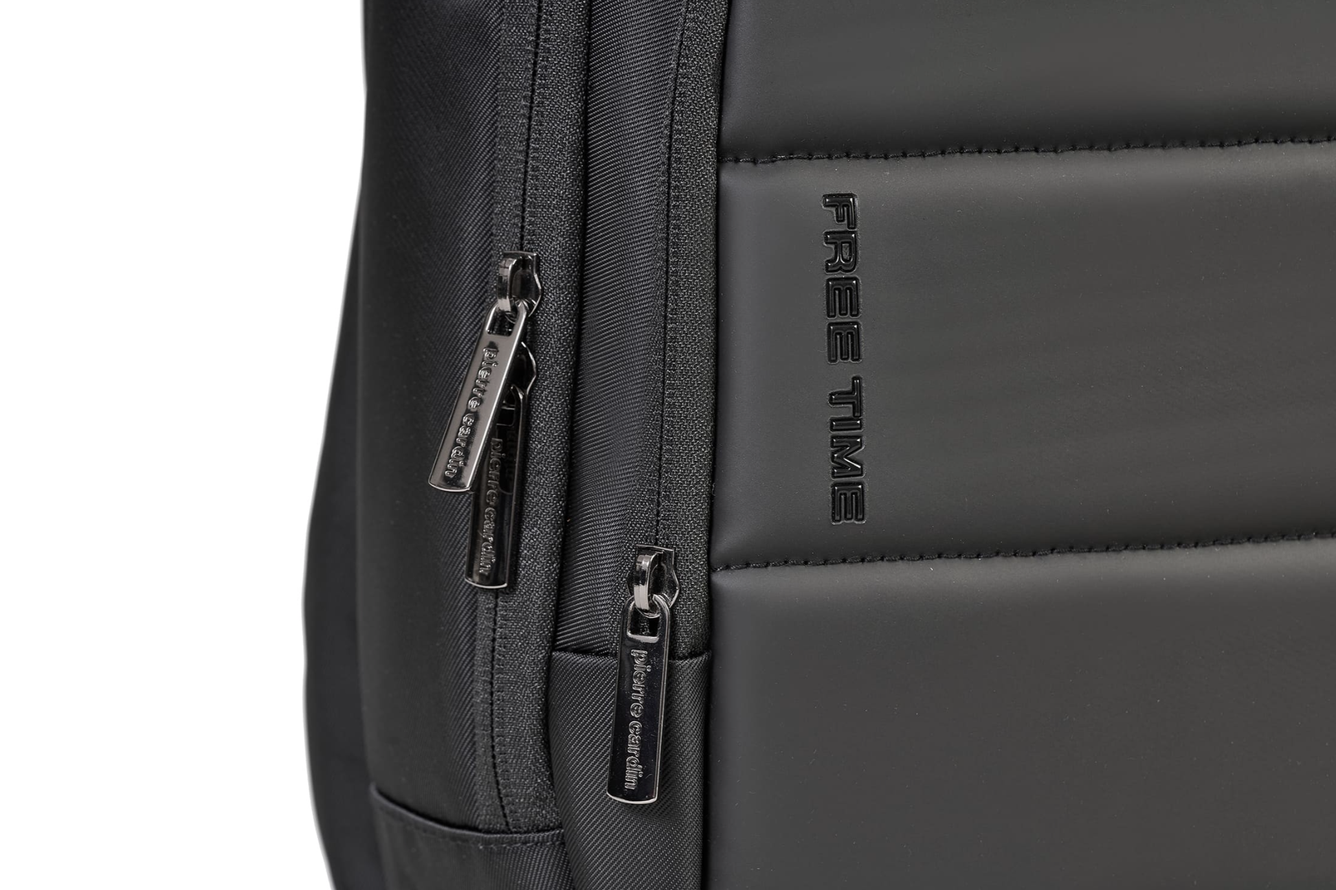 Pierre Cardin eco leather unisex travel backpack/suitcase