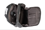 Pierre Cardin eco leather unisex travel backpack/suitcase