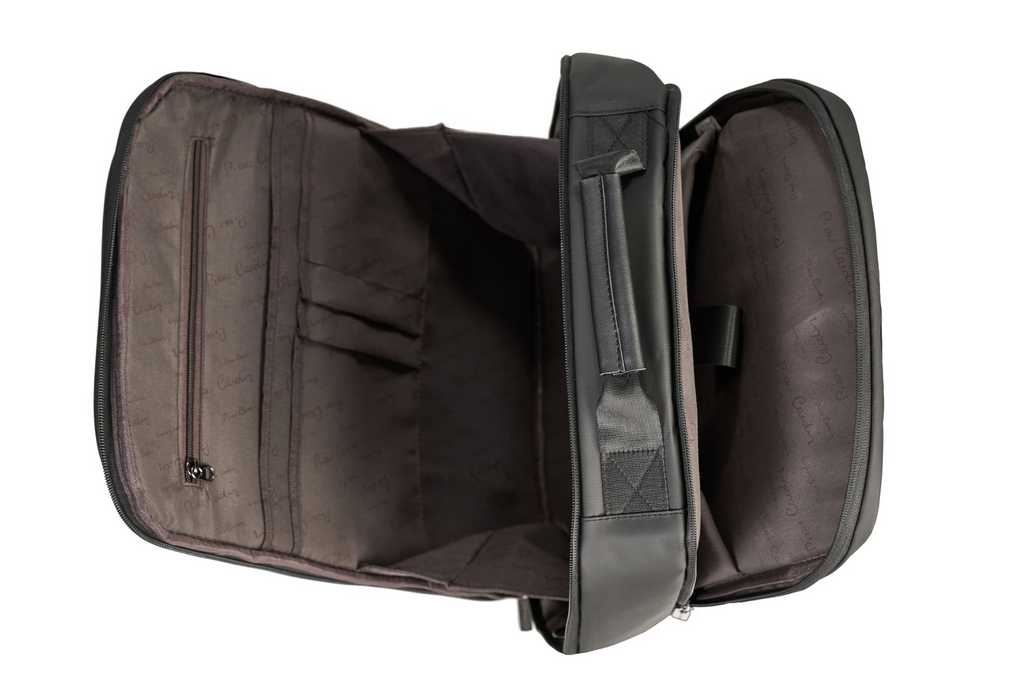 Pierre Cardin black backpack for men