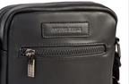 Antonio Basile brown eco leather handbag for men