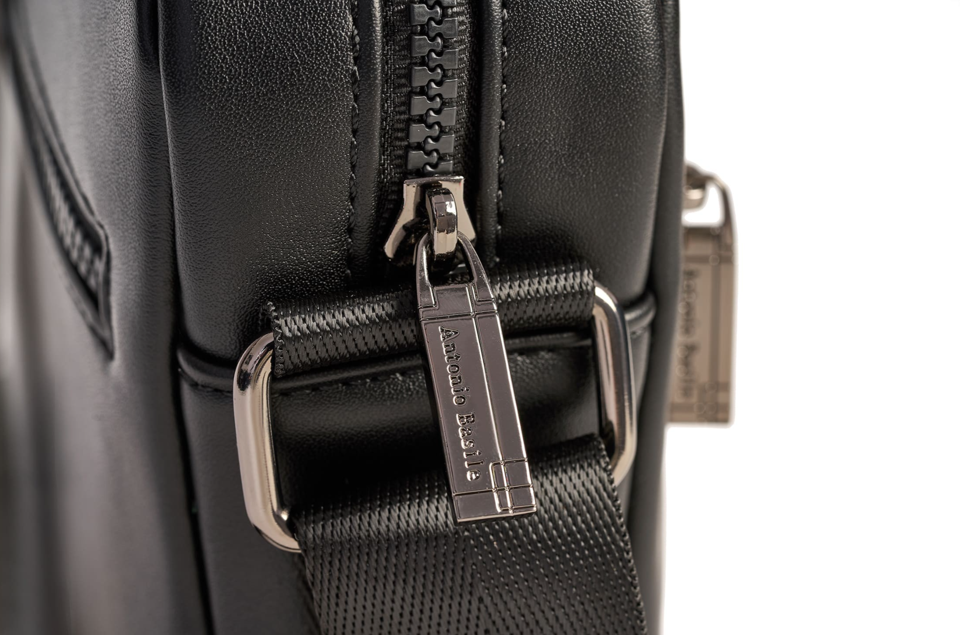 Antonio Basile brown eco leather handbag for men