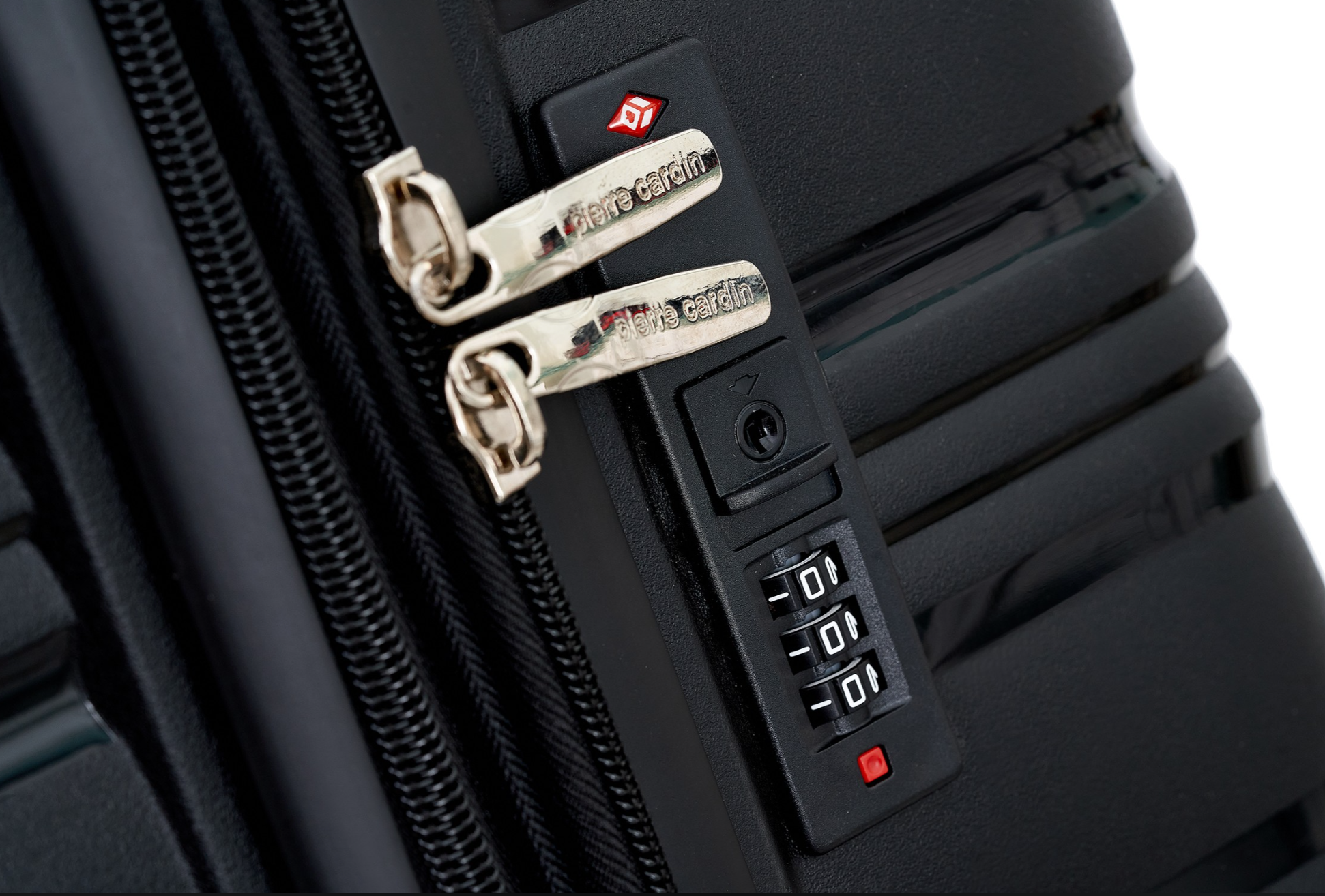 Pierre Cardin grey suitcases