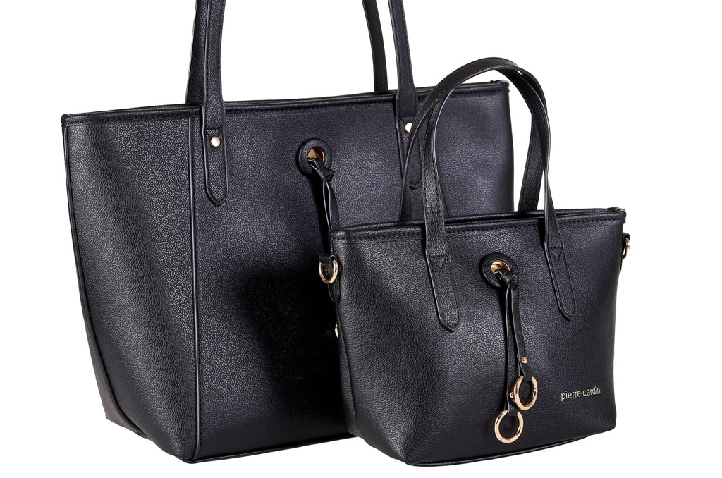 Pierre Cardin eco leather beige handbag for women