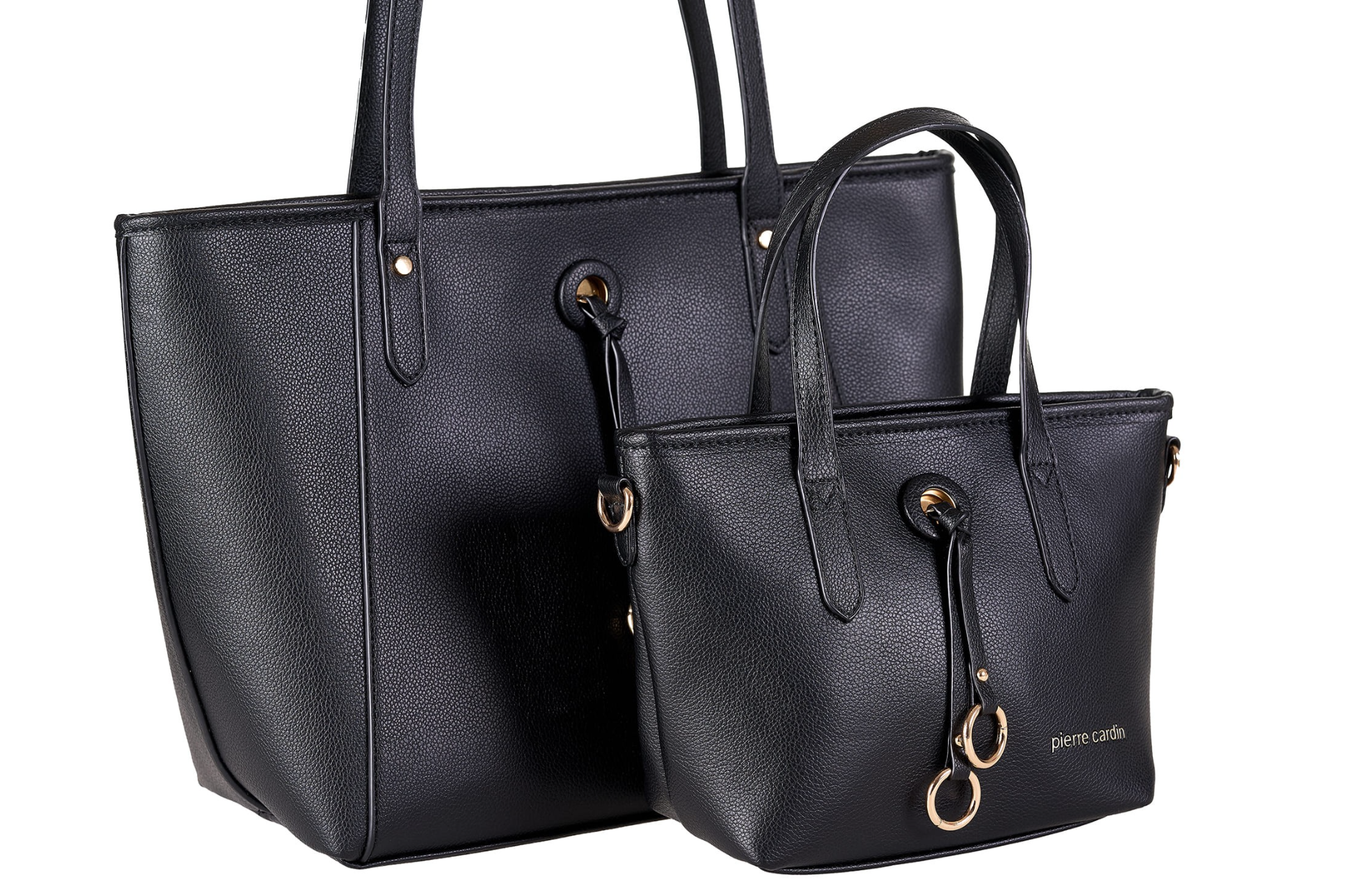 Pierre Cardin eco leather beige handbag for women