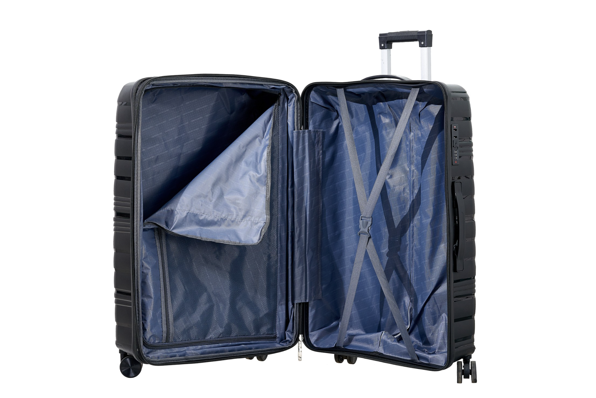 Pierre Cardin petrol suitcases