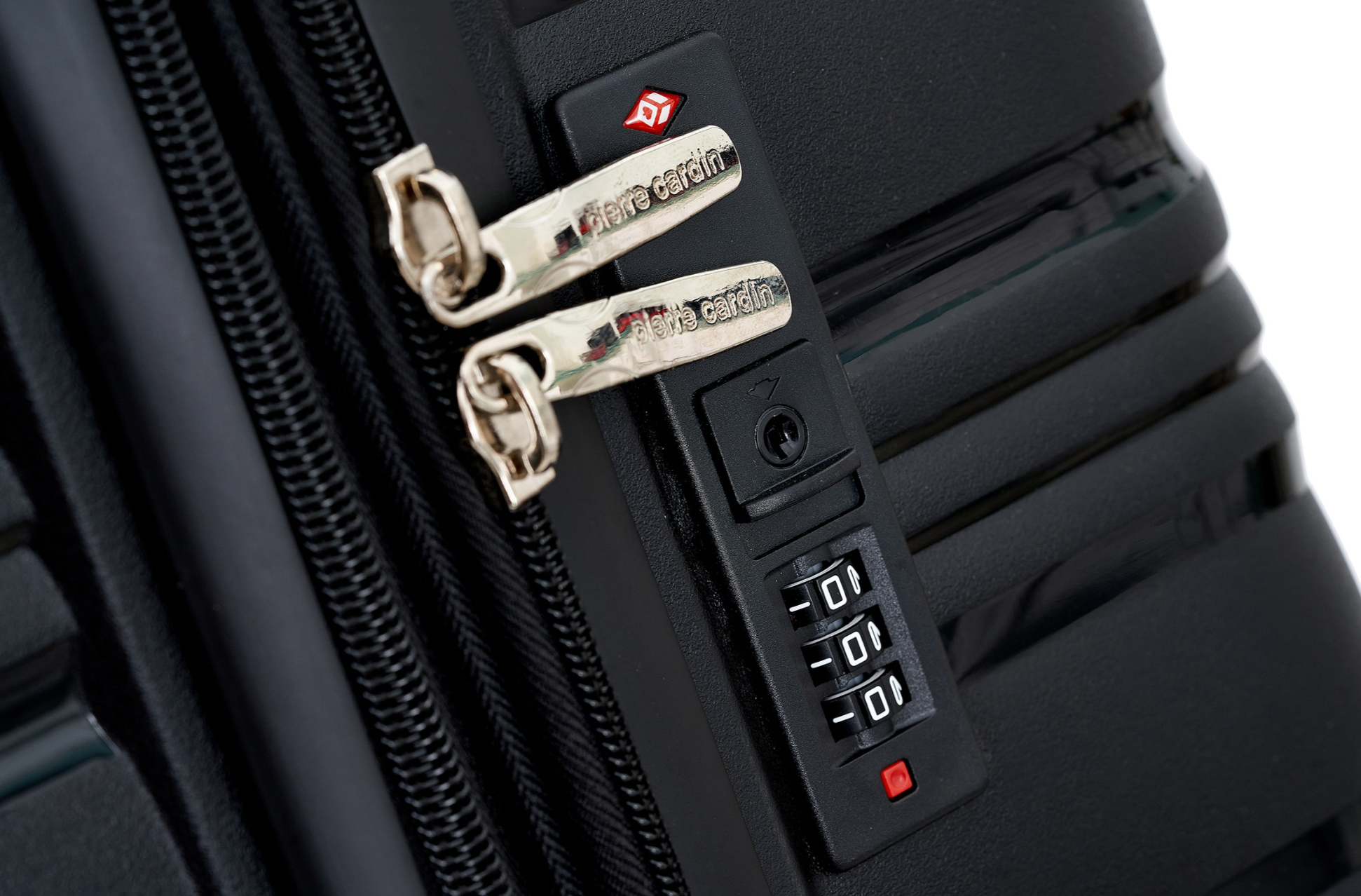 Pierre Cardin petrol suitcases