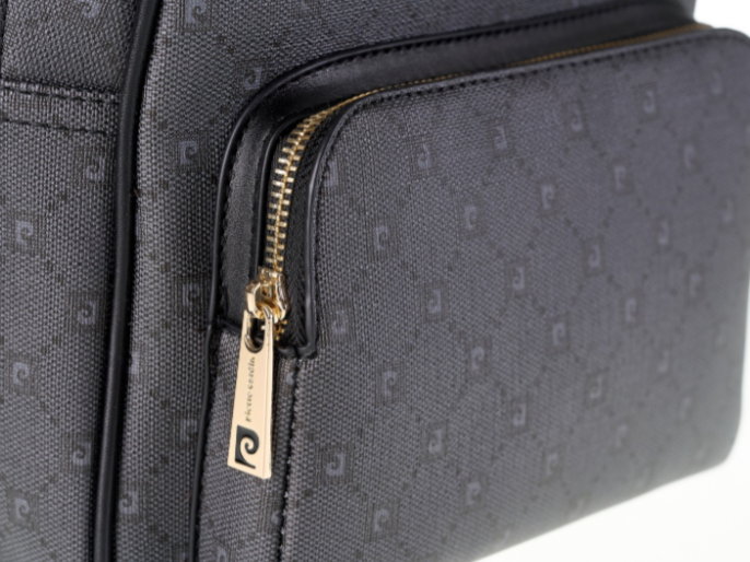 Pierre Cardin black backpack for women