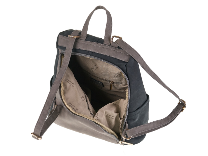Pierre Cardin black backpack for women