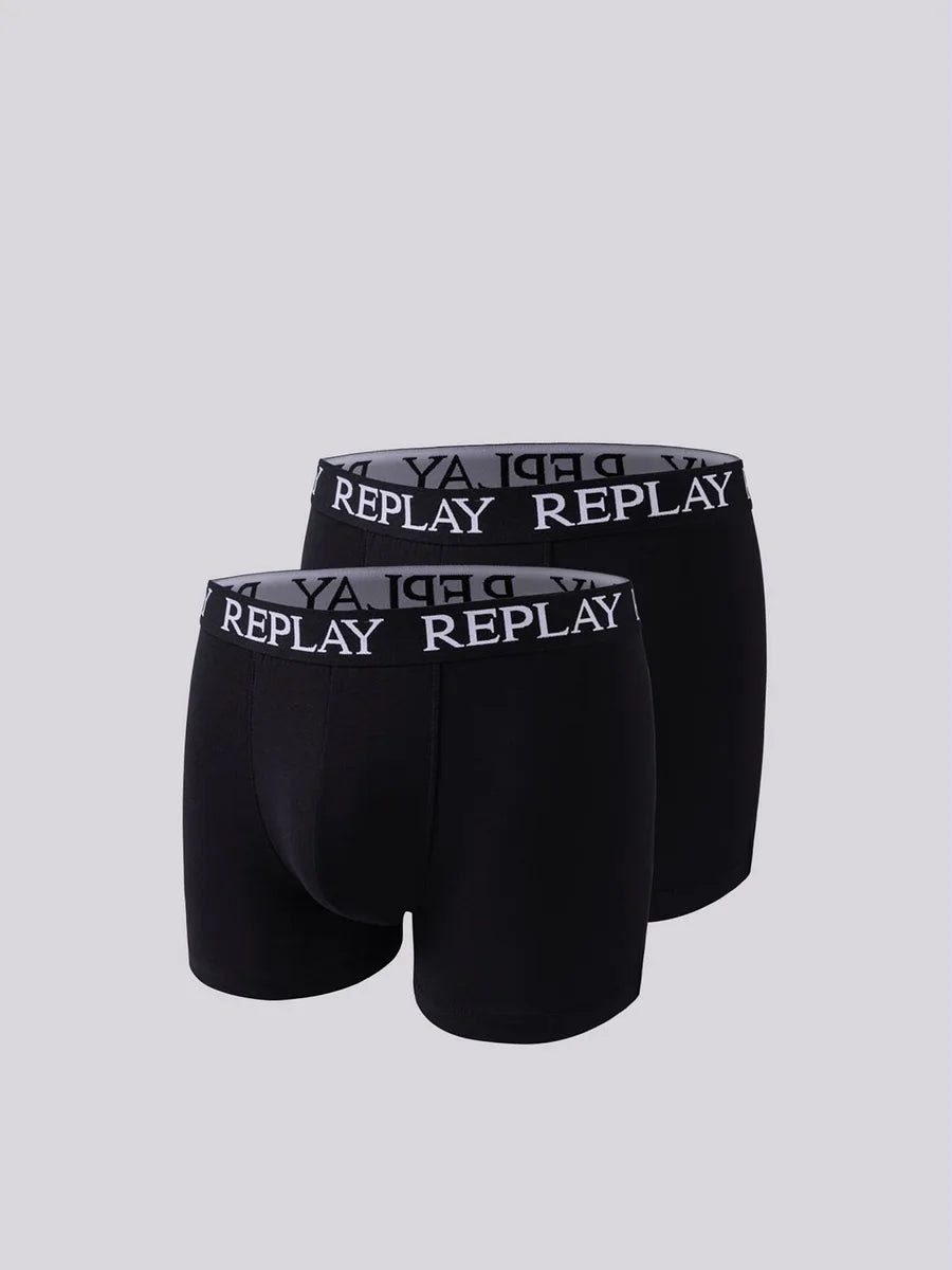REPLAY black underwear for men