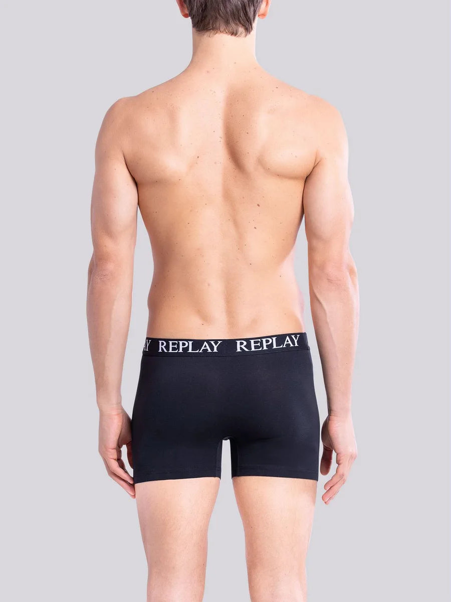 REPLAY black underwear for men